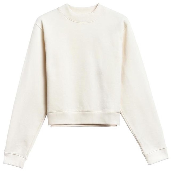 Acne Studios Tops - Acne Studios Bird Crop Fleece Side Zip